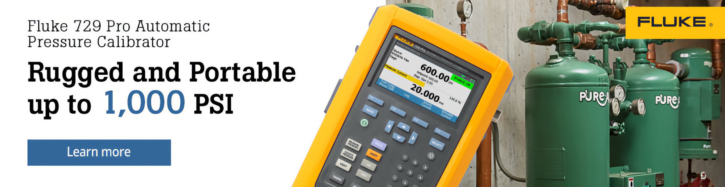 Fluke 729 Pro Banner