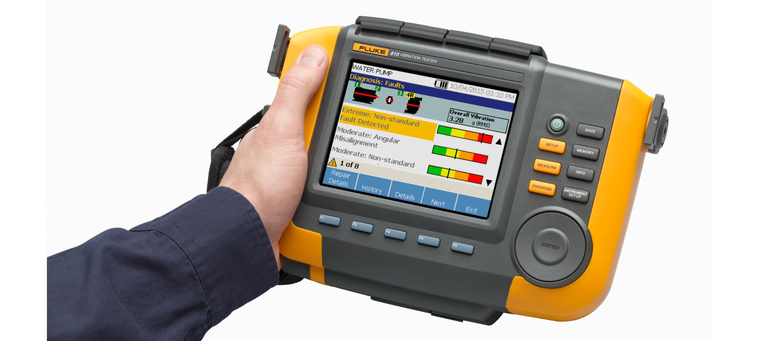 Fluke 810 Vibration Analyzer 2