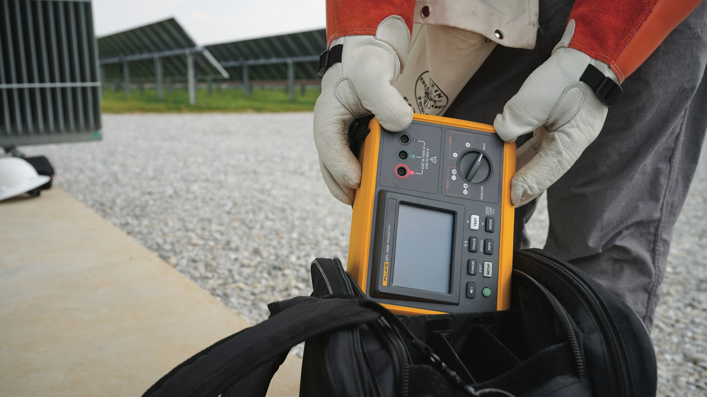 High safety rating for 1500V systems