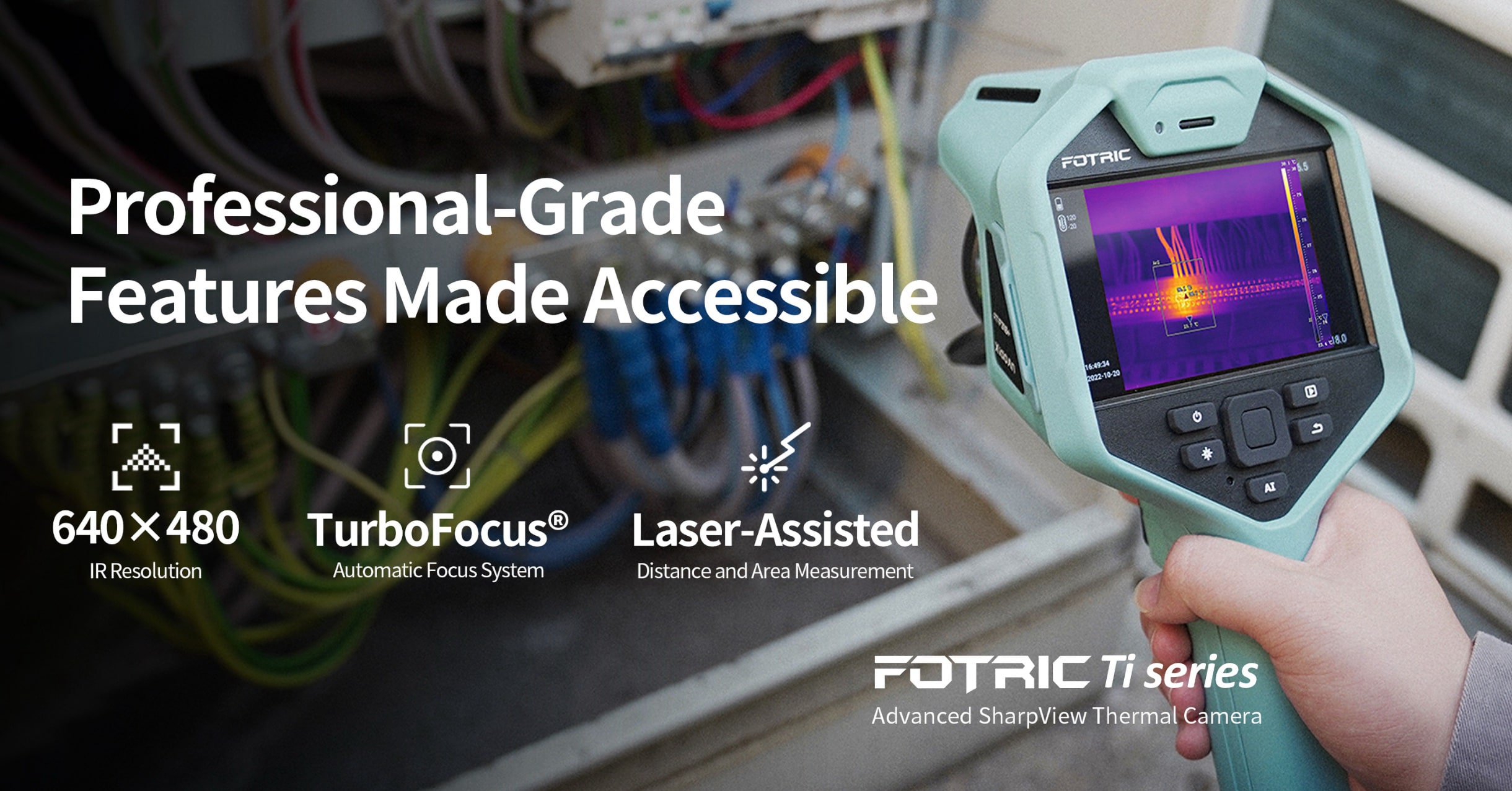 Fotric Ti Series Banner