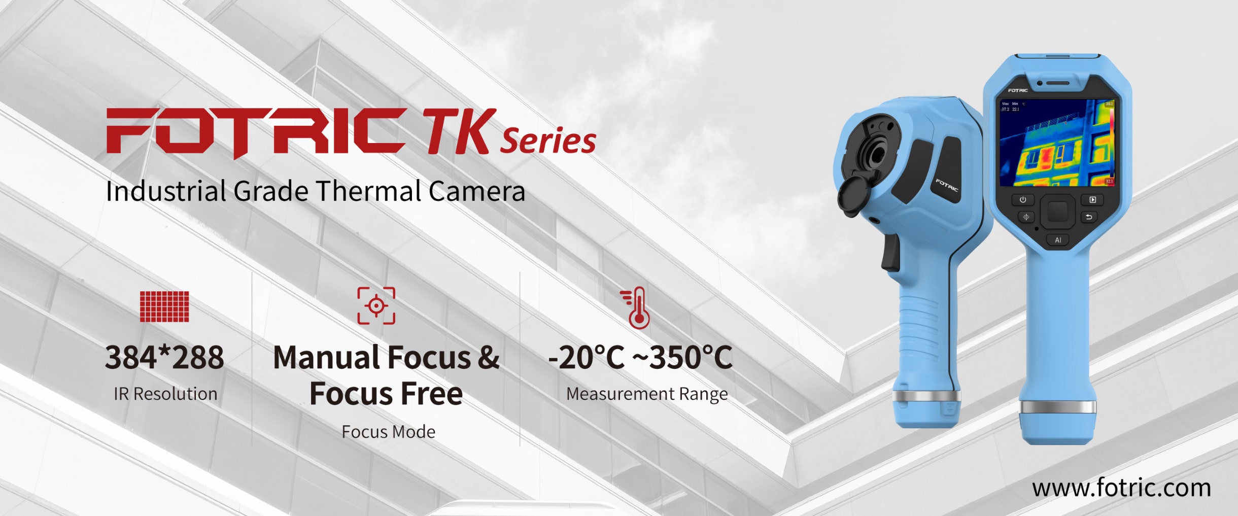 FOTRIC TK Series Banner