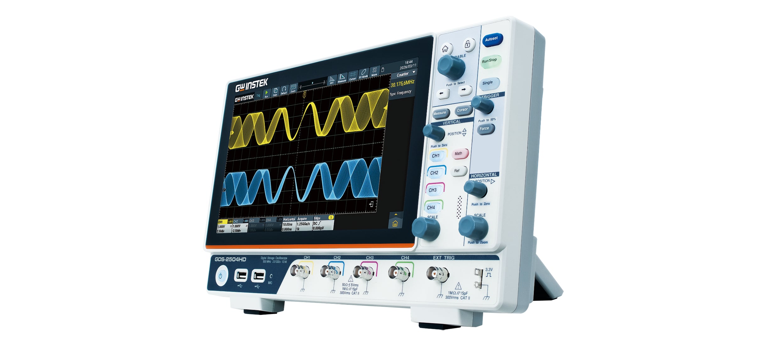 GW Instek GDS-2000HD/HG slide 2