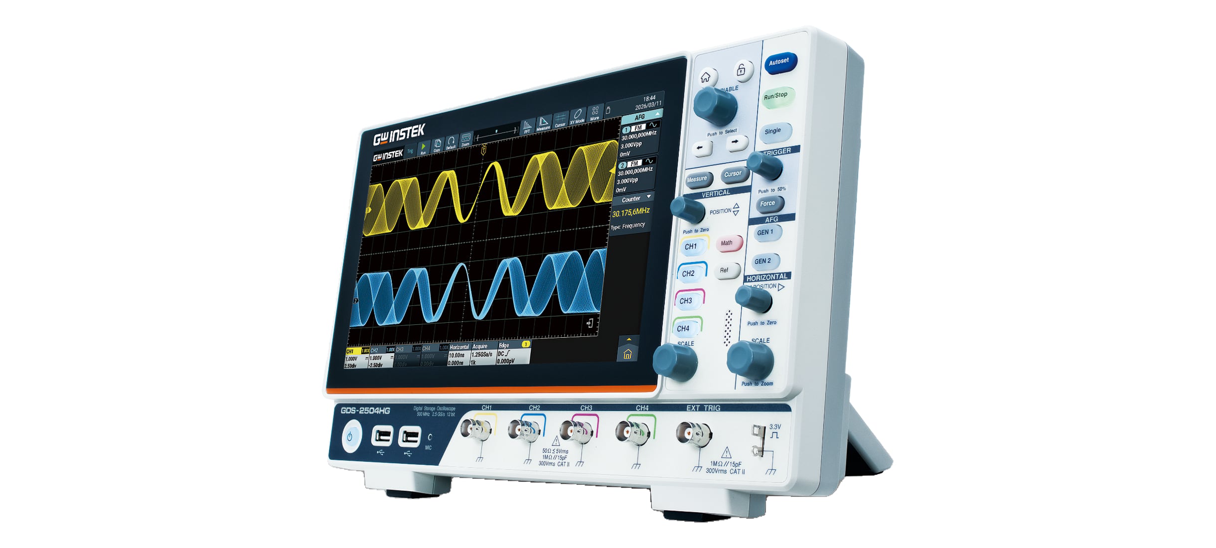 GW Instek GDS-2000HD/HG slide 5