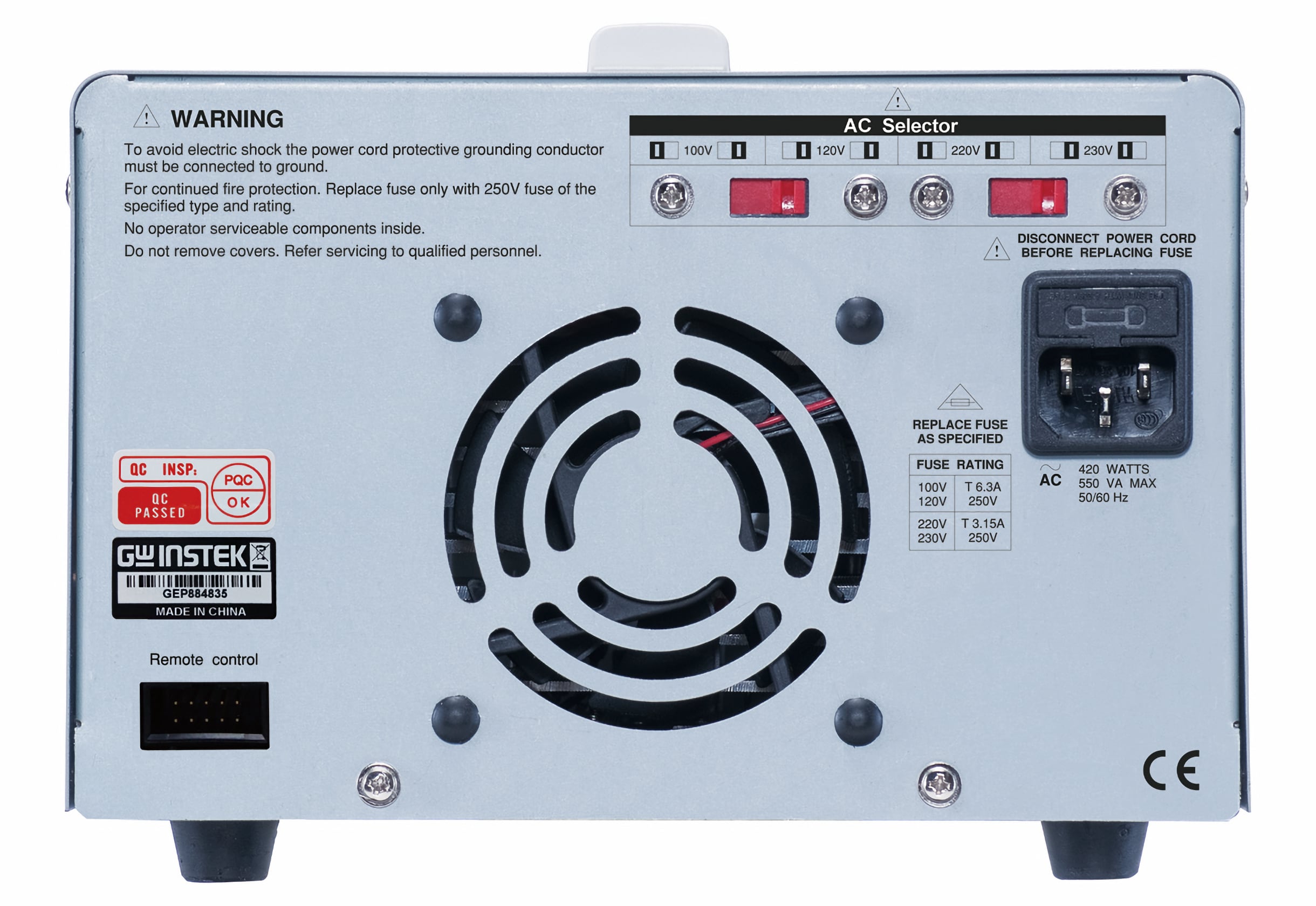 GW Instek GPE-3060/6030