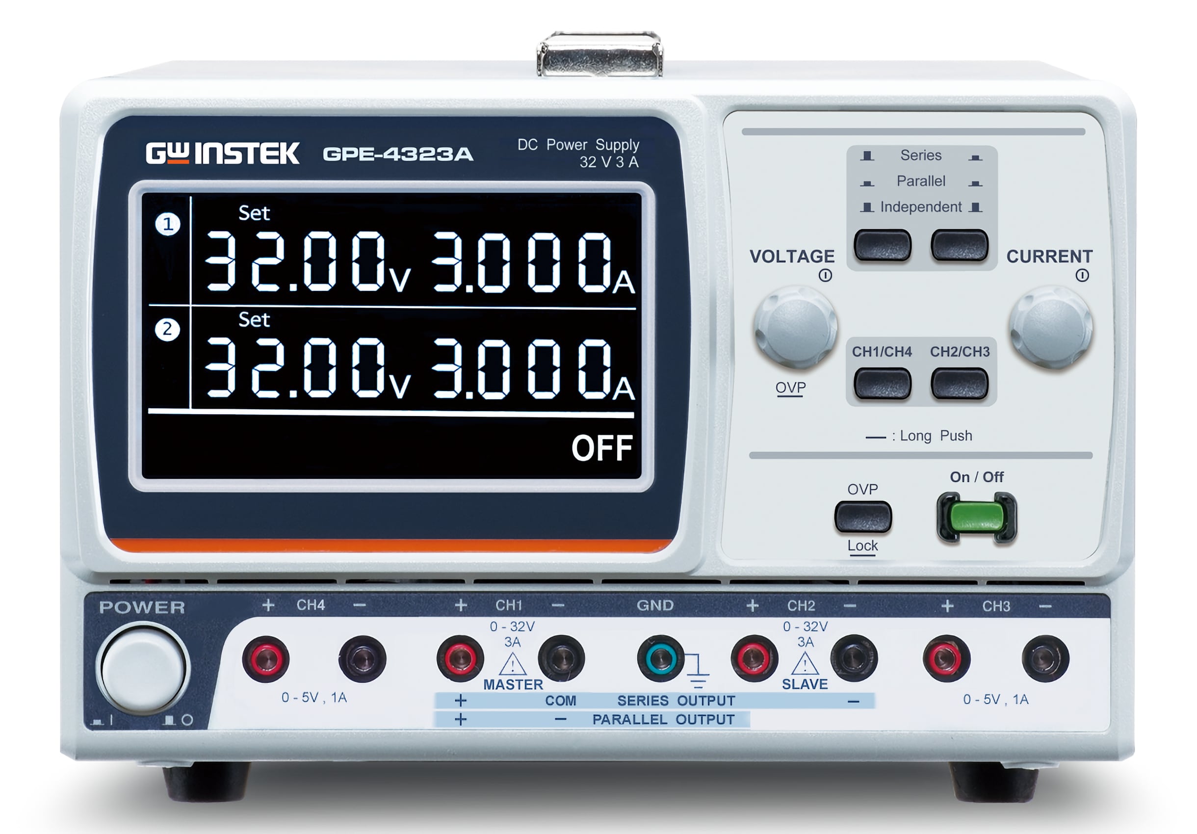 GPE-X323A front controls