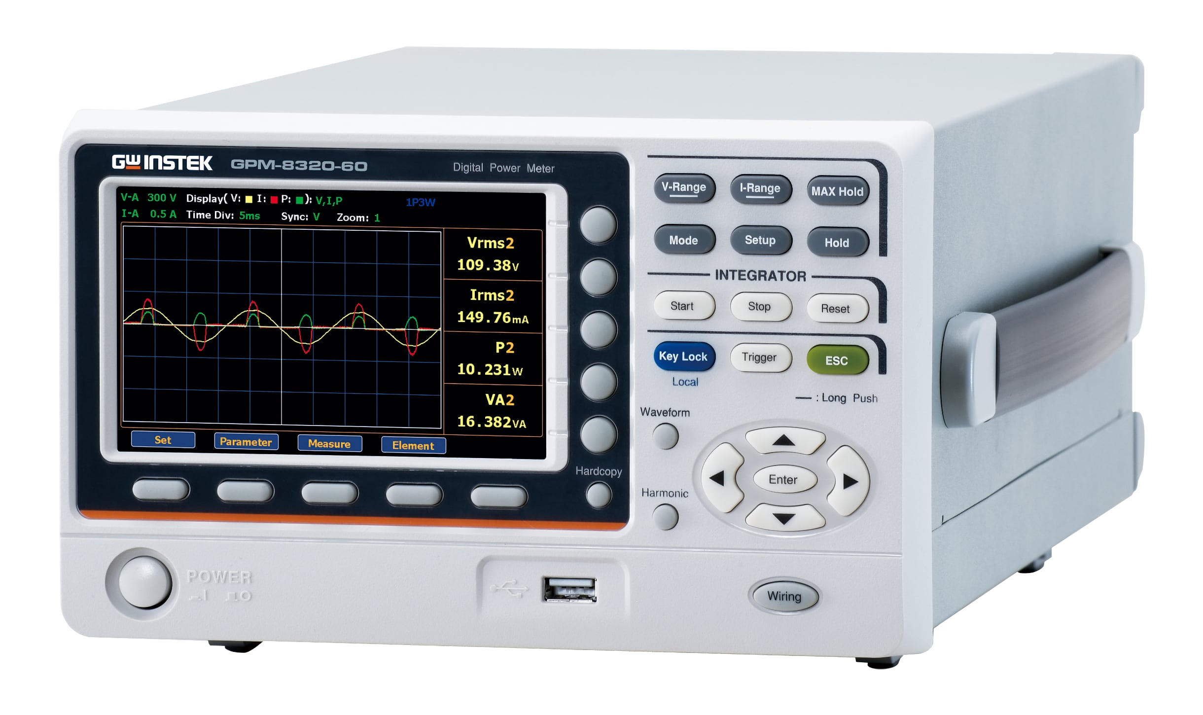 GPM-8320/8330-60 display