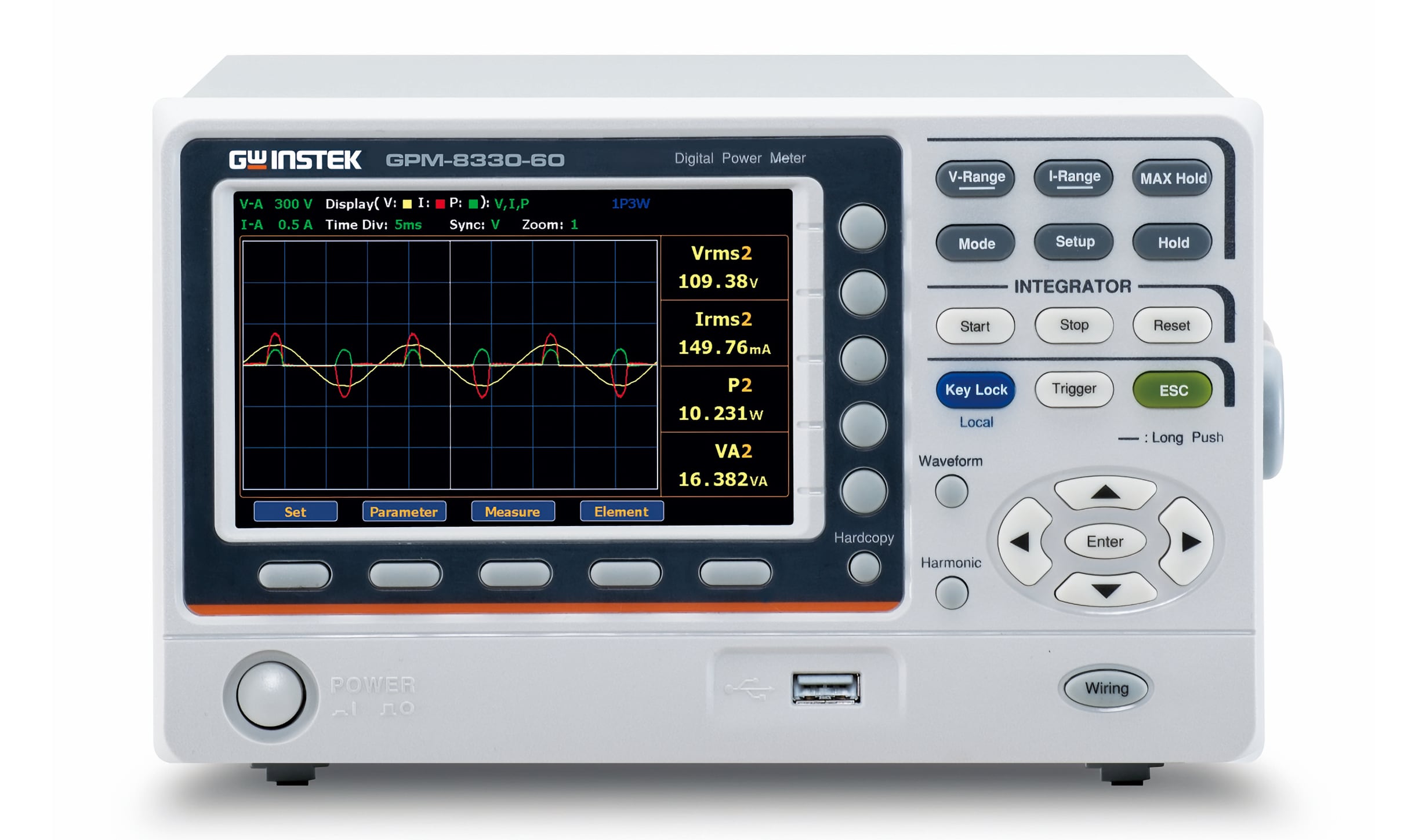 GPM-8320/8330-60 controls