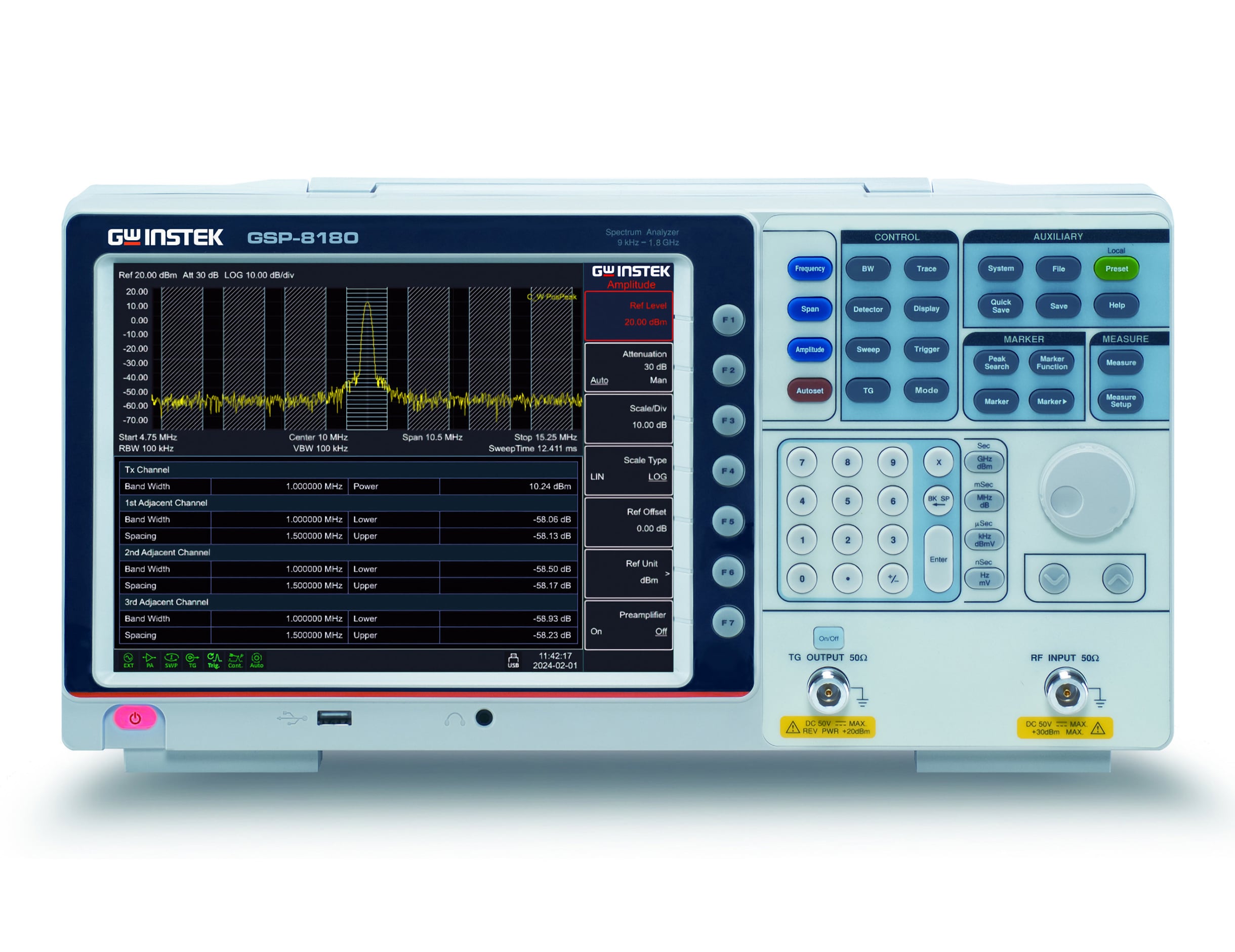GW Instek GSP-8380 3.8GHz Spectrum Analyzer
