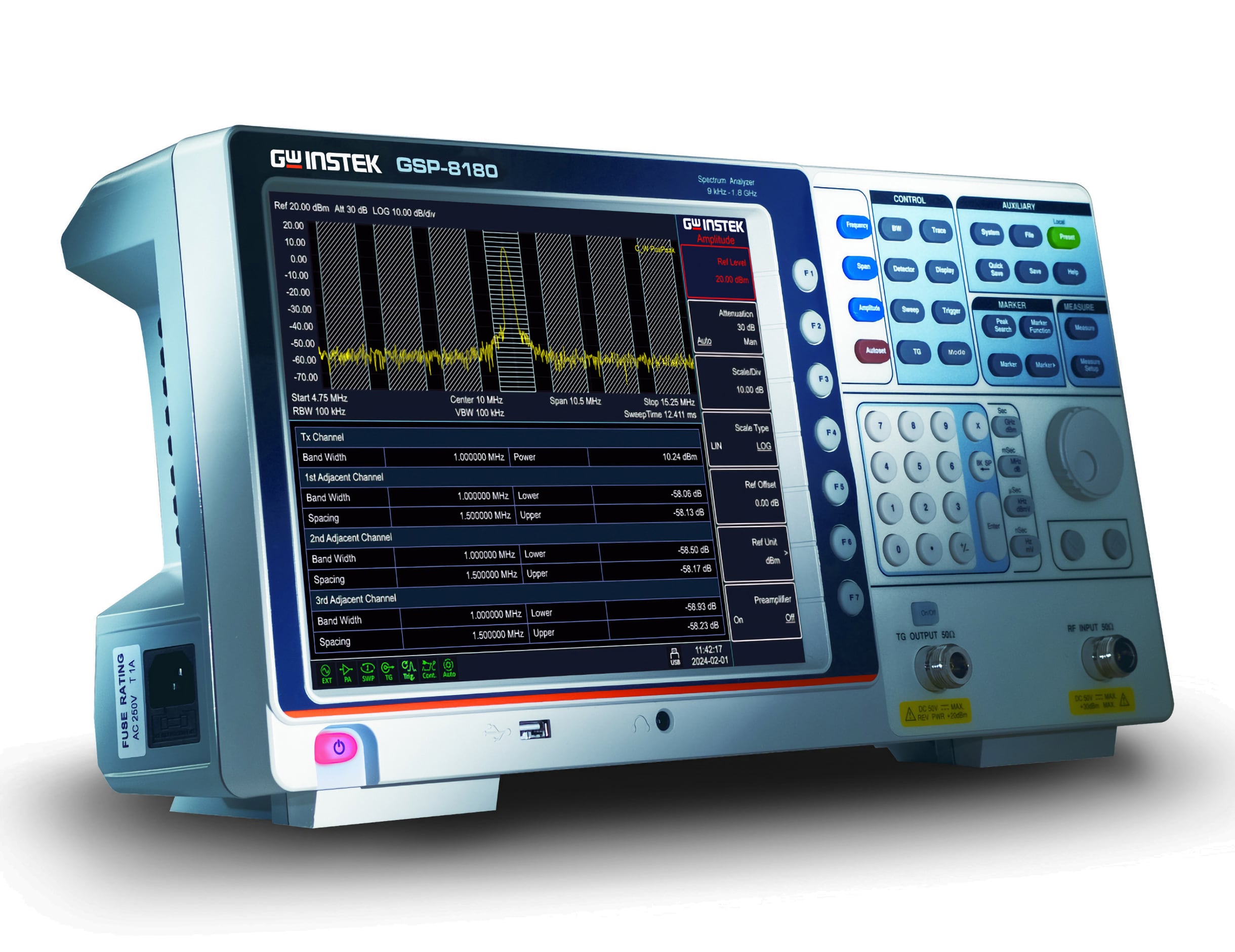 GW Instek GSP-8180 1.8GHz Spectrum Analyzer
