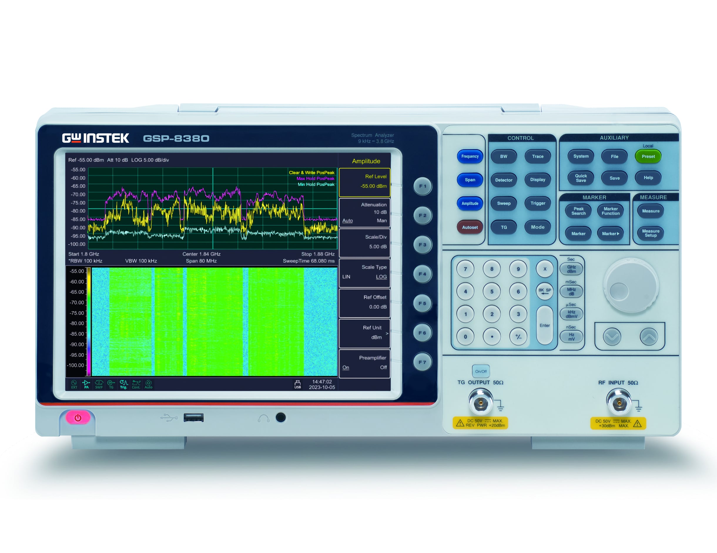 GW Instek GSP-8380 3.8GHz Spectrum Analyzer