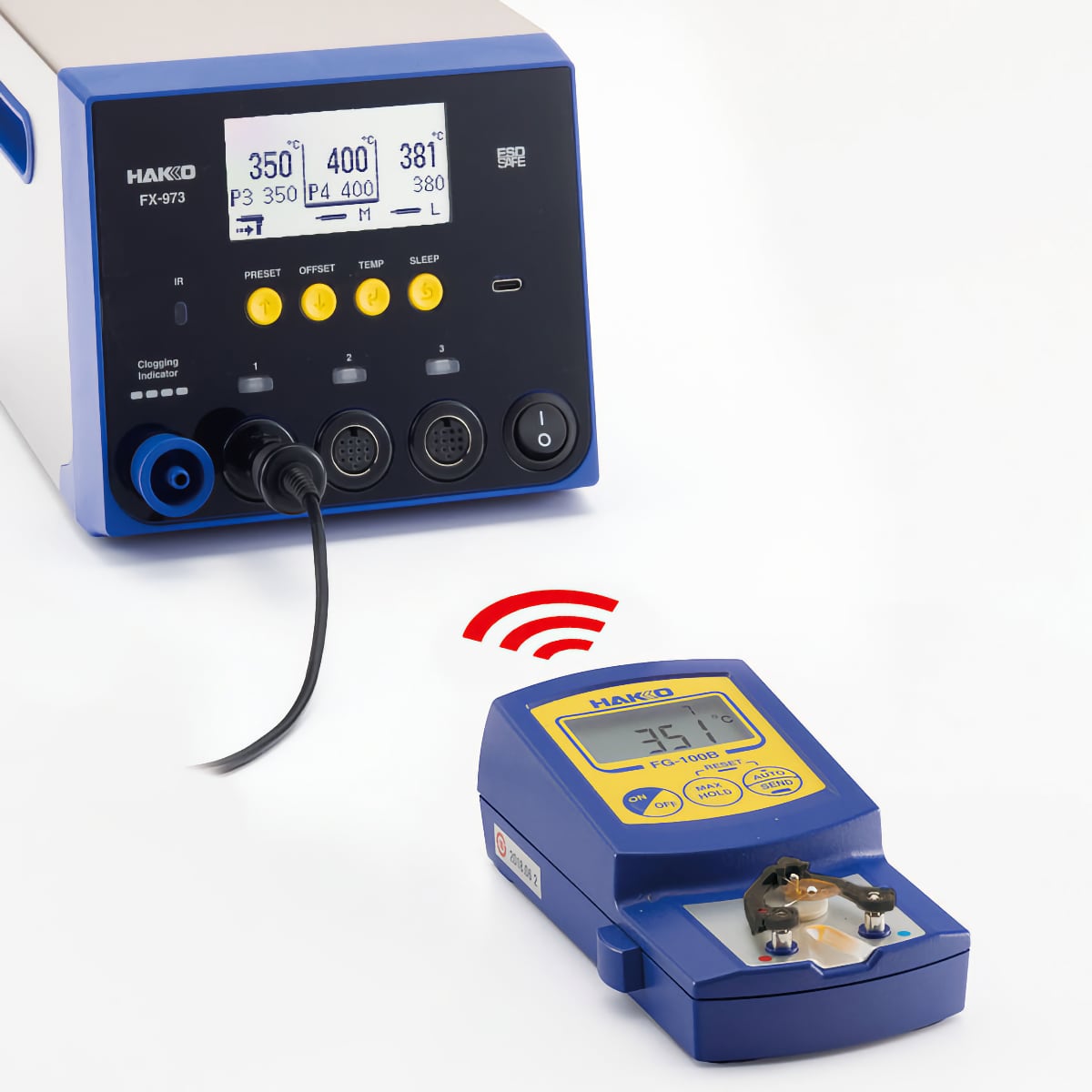 Hakko FX-973 - Infrared communication