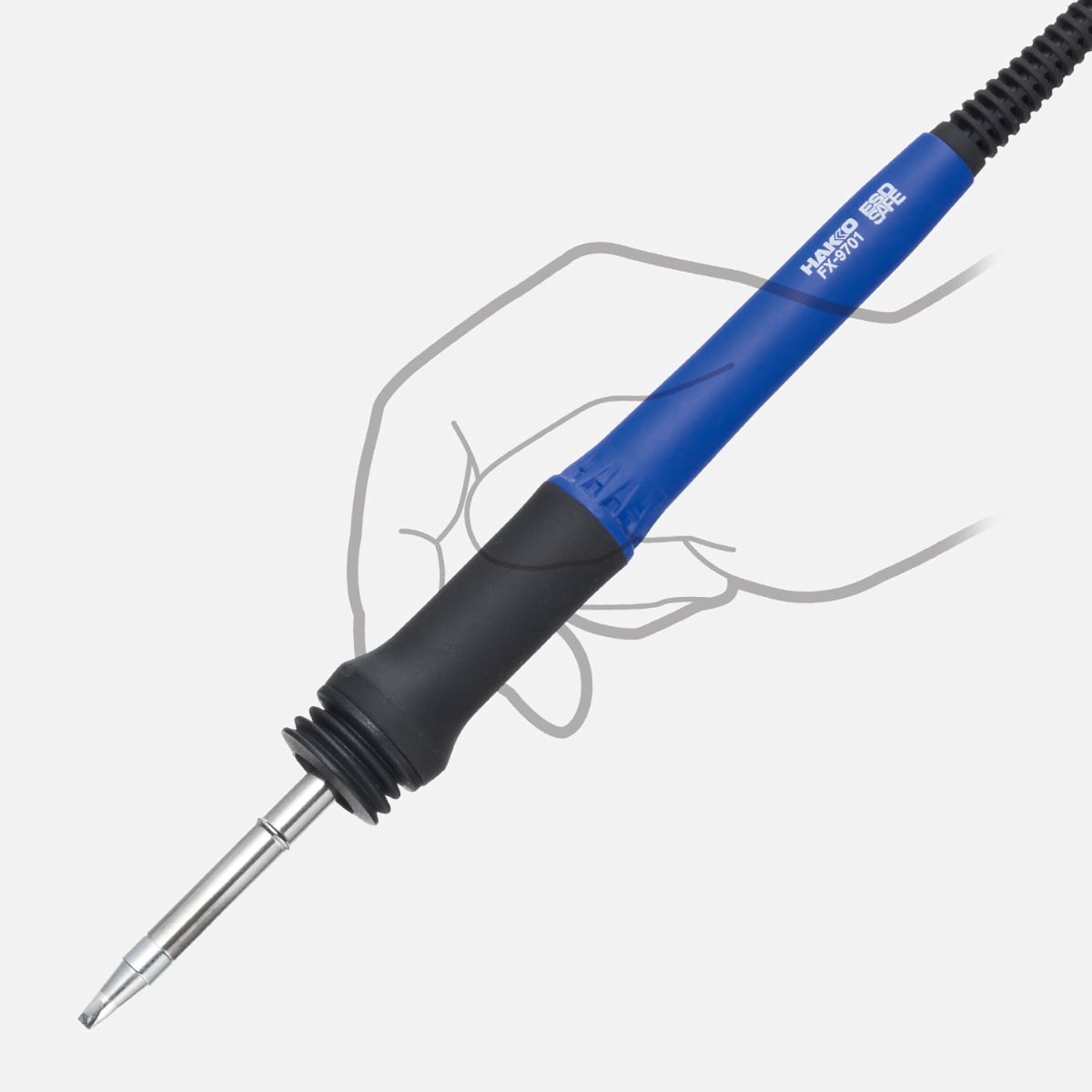 Hakko FX-973 - Ergonomics and balance