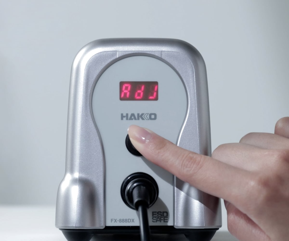 FX-888DX adjust mode