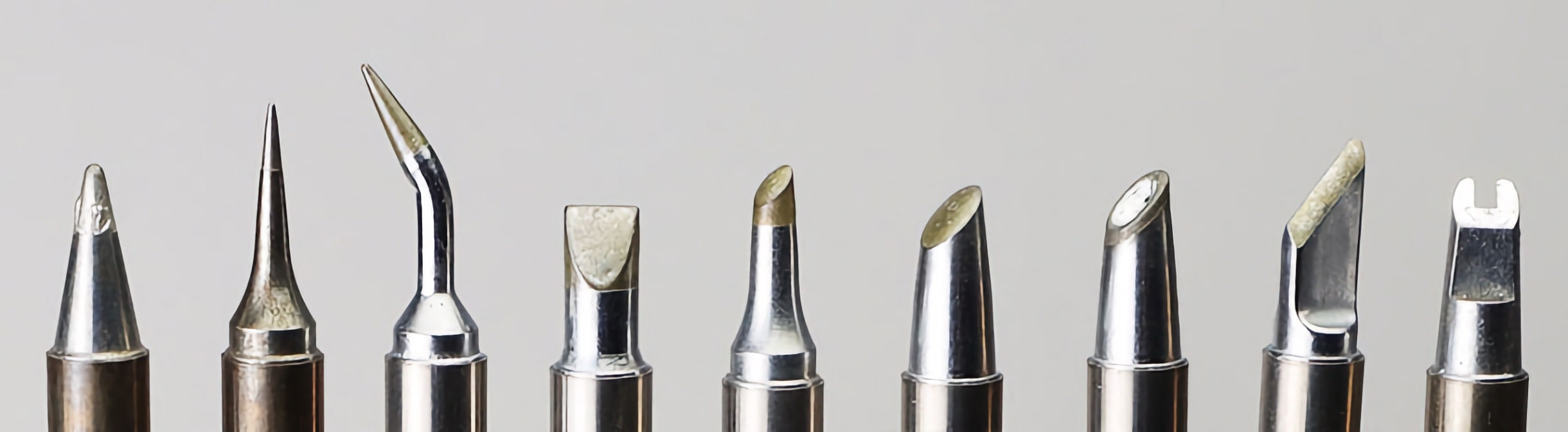Shape size soldering tip