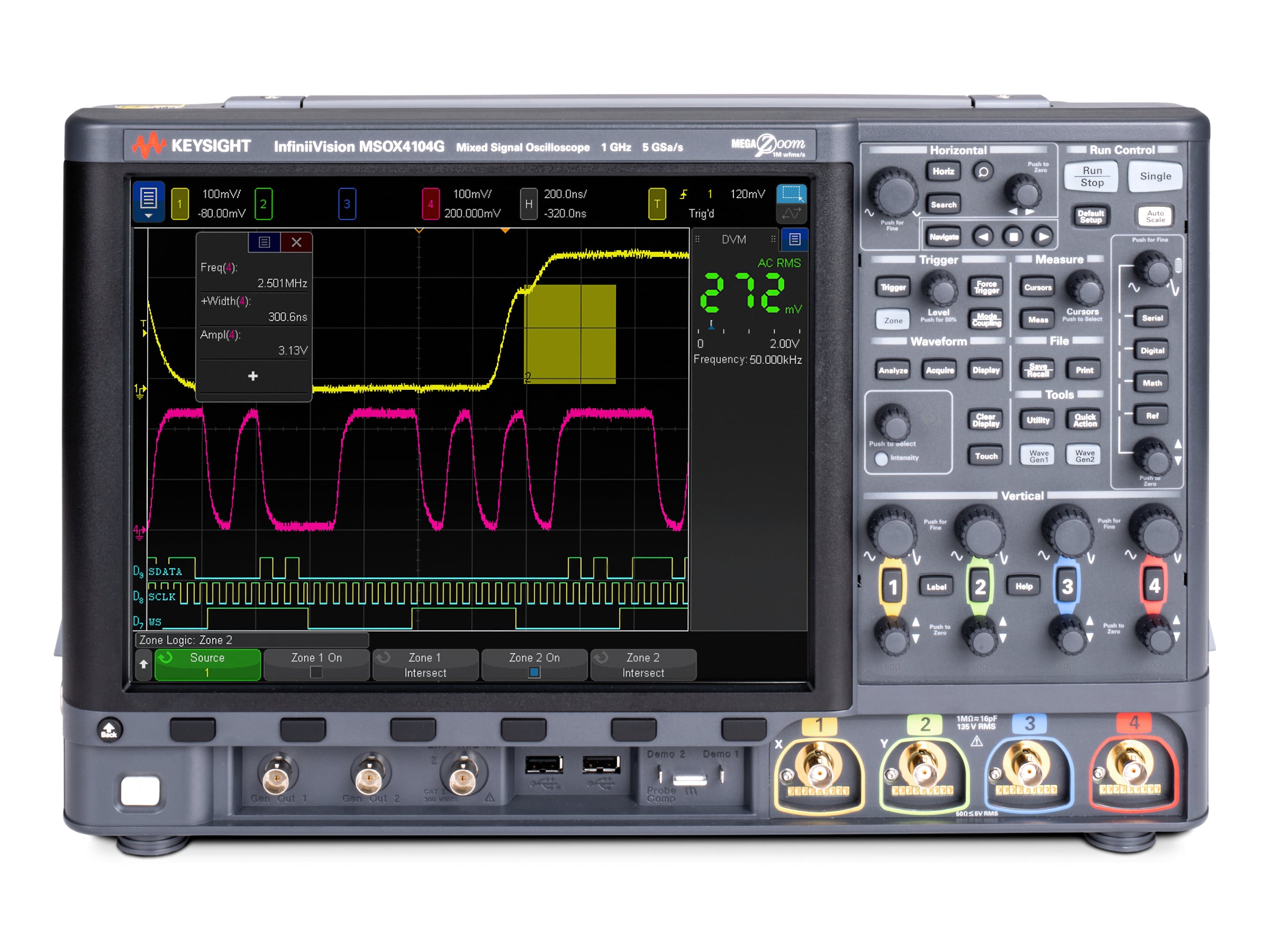 KEYSIGHT MSOX4104G Front