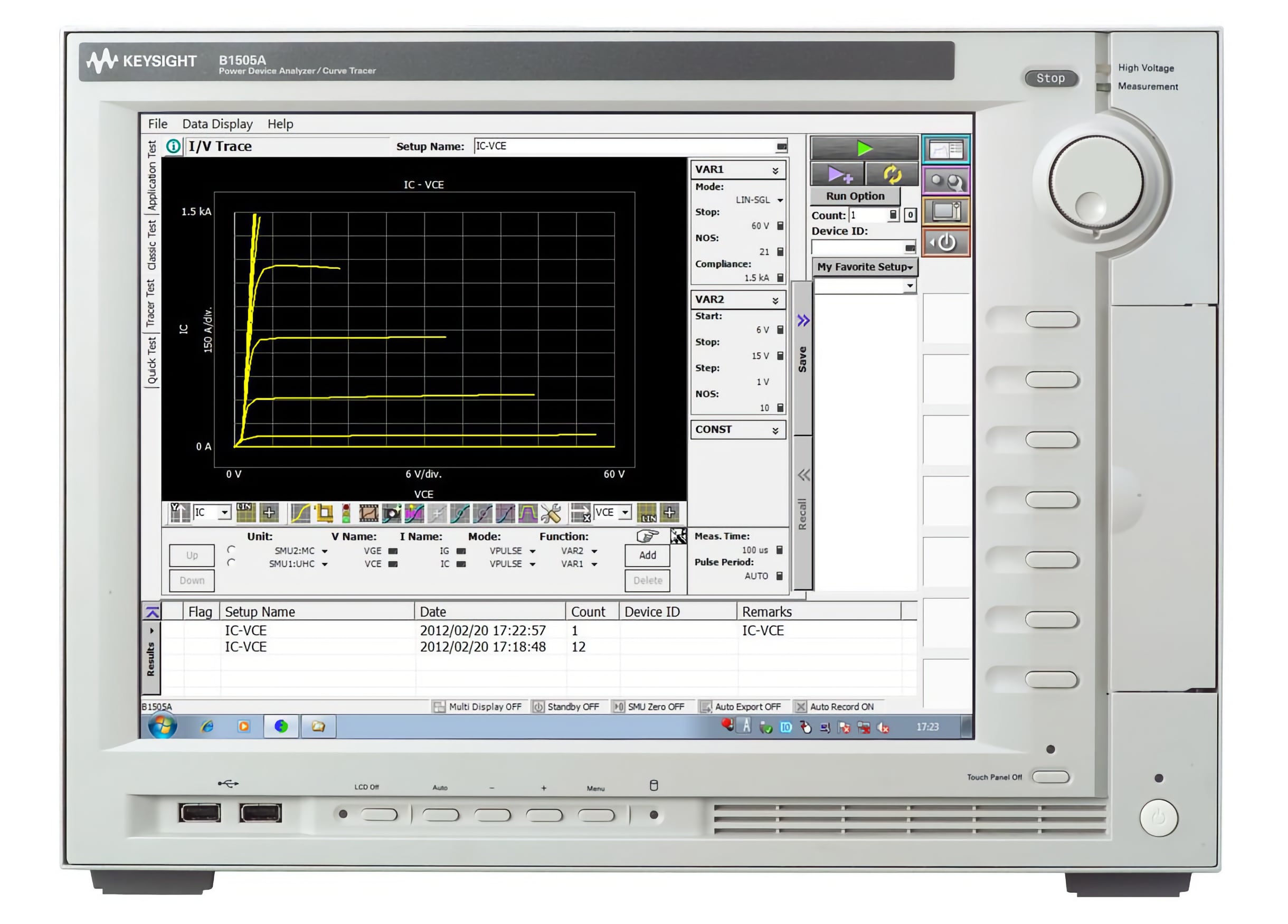 KEYSIGHT B1505A - Image 1