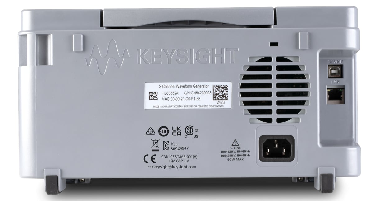 FG33532A Output connectors