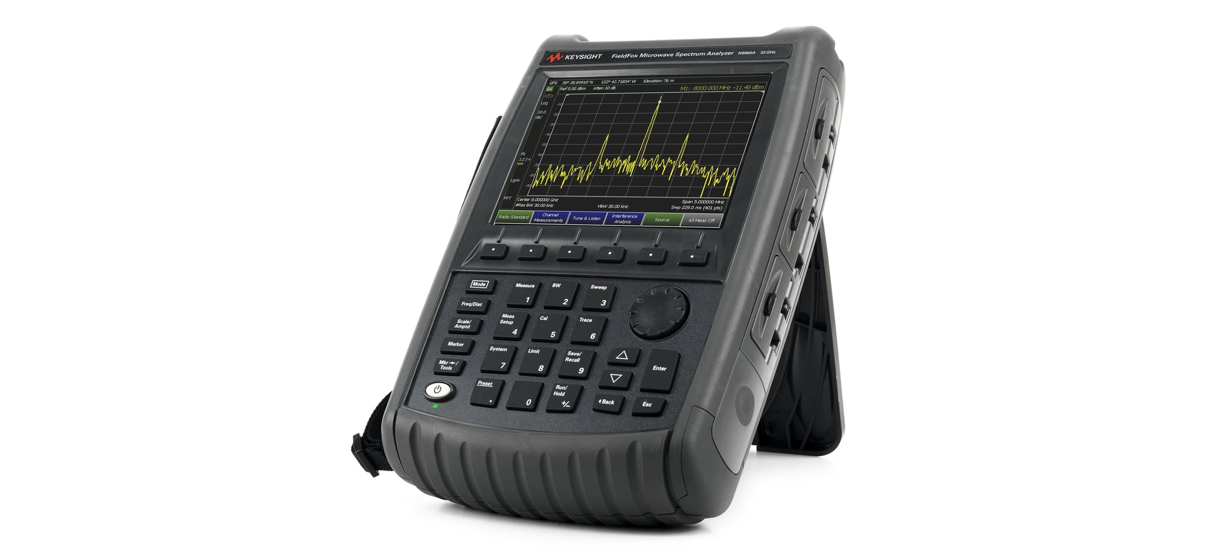 FieldFox in use in the field
