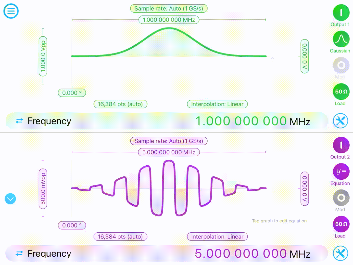 GIF Generatore di forme d'onda arbitrarie