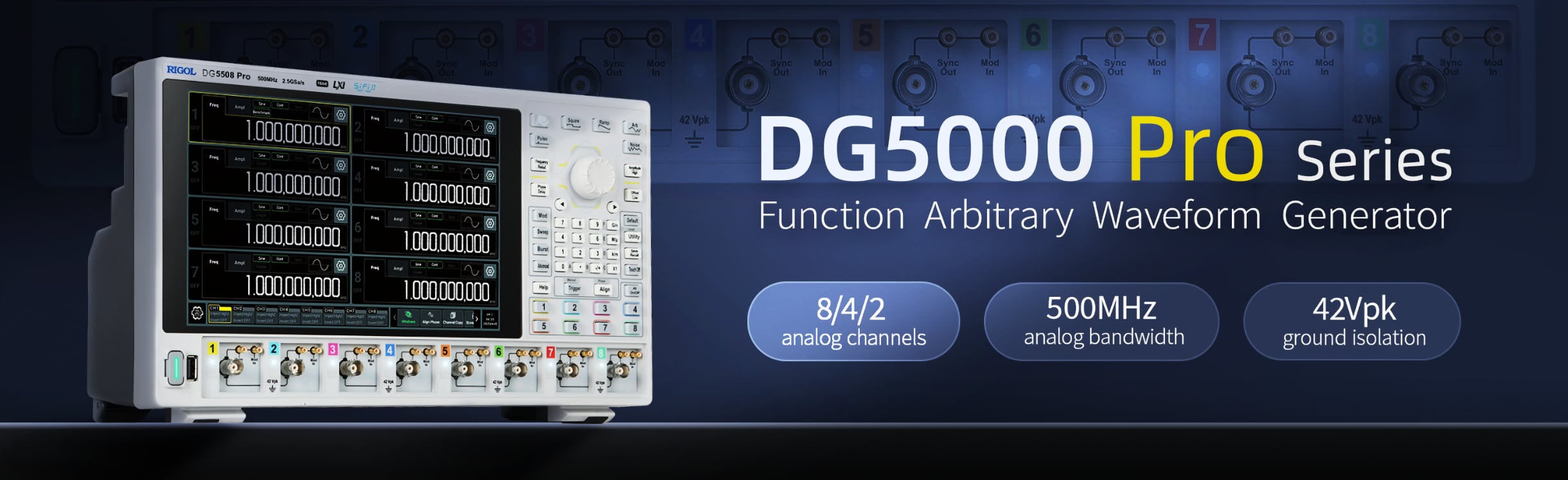 Rigol DG5000 Pro Banner