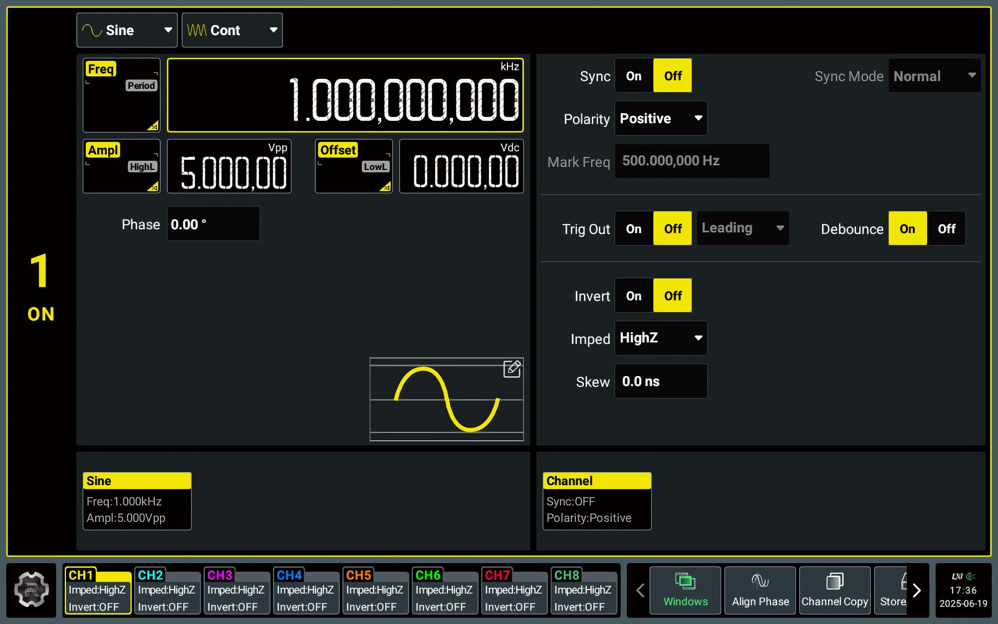 DG5000 Pro UI - 1