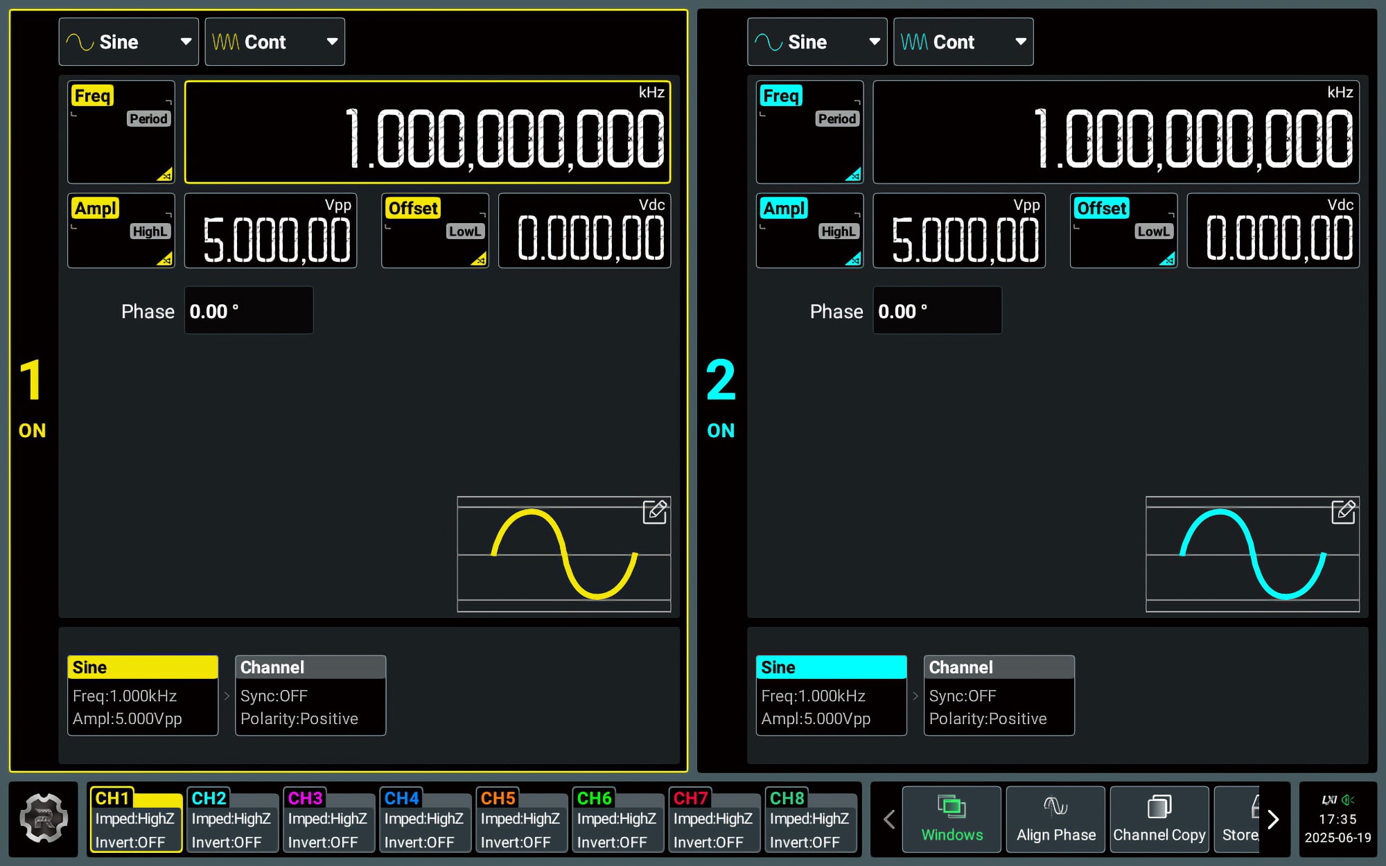 DG5000 Pro UI - 2