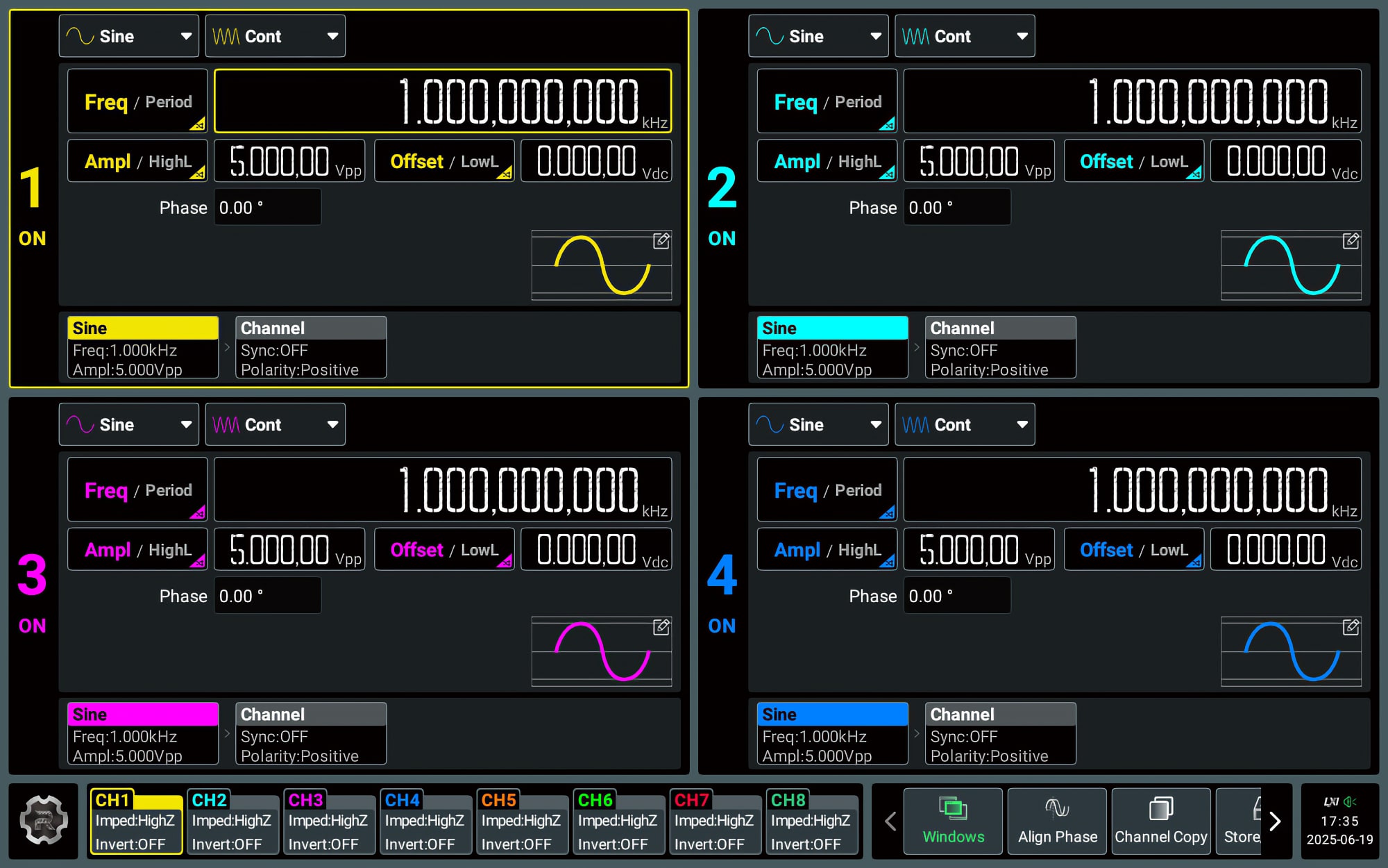 DG5000 Pro UI - 3