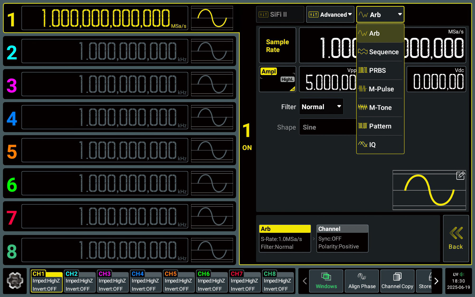 DG5000 Pro UI - 5