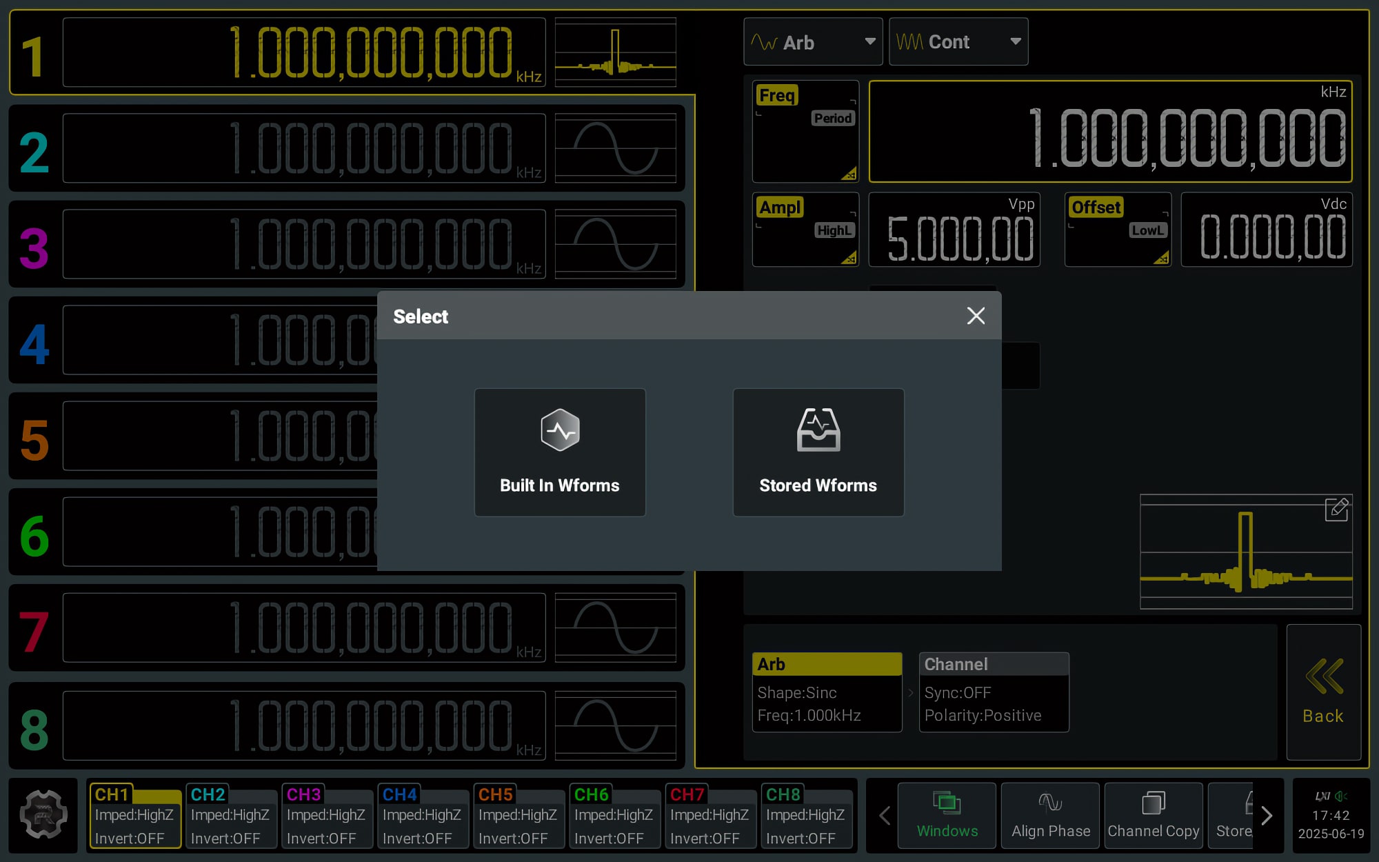 DG5000 Pro UI - 9