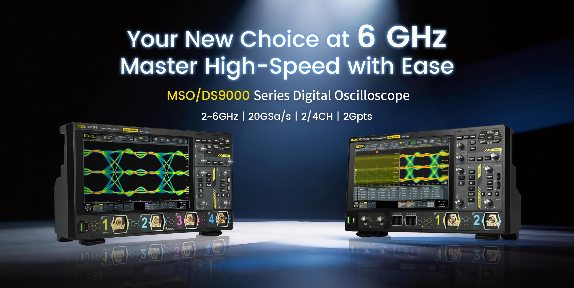 RIGOL MSO9000 and DS9000 Series Oscilloscopes