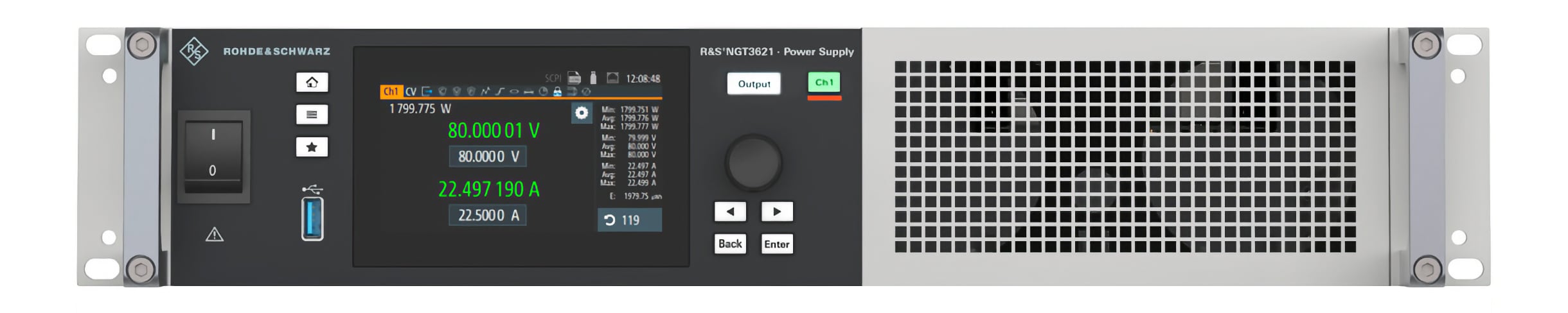 R&S NGT3600 Front View