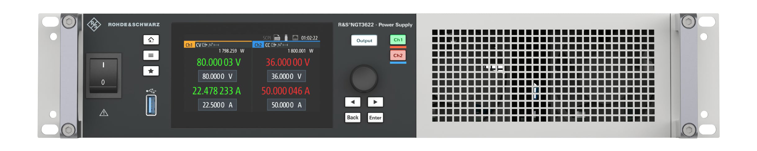 R&S NGT3600 Touchscreen