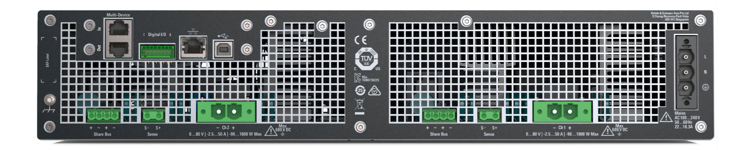 R&S NGT3600 Rack Mounting