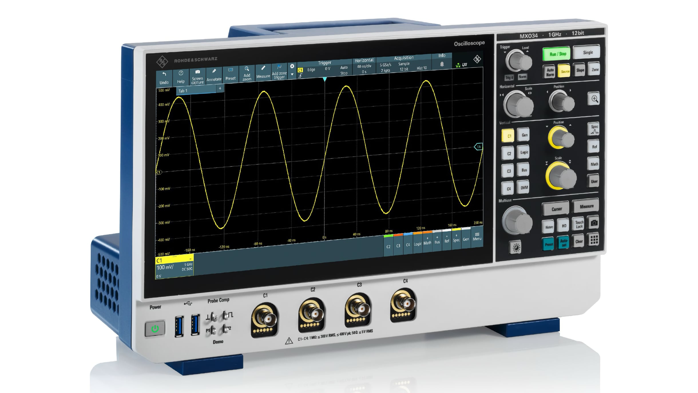 R&S MXO 3 - 8 channels for advanced analysis