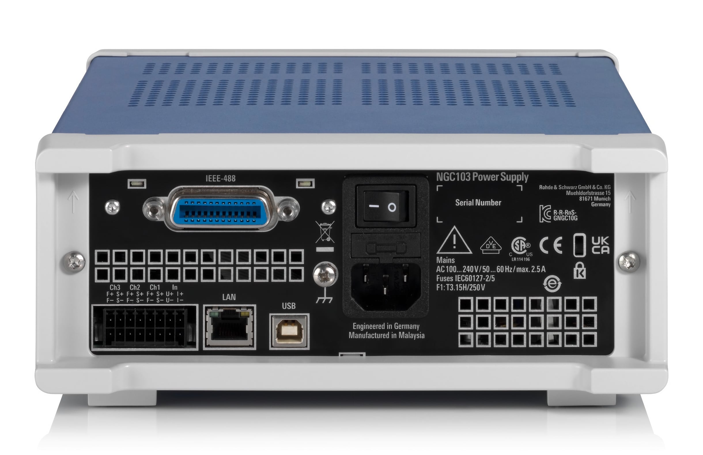 Rohde & Schwarz NGC103 Power Supply
