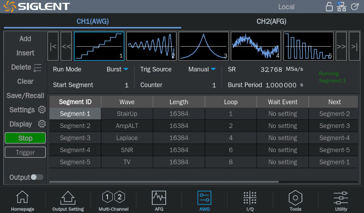 Sequence Playback