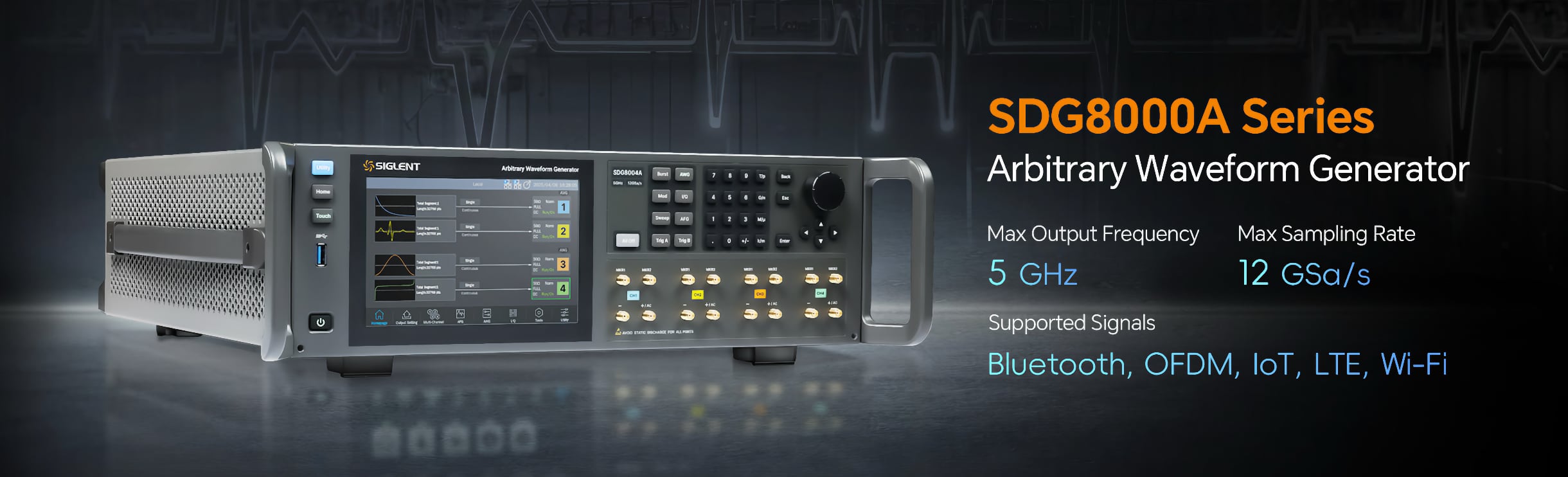 SIGLENT SDG8000A Arbitrary Waveform Generator