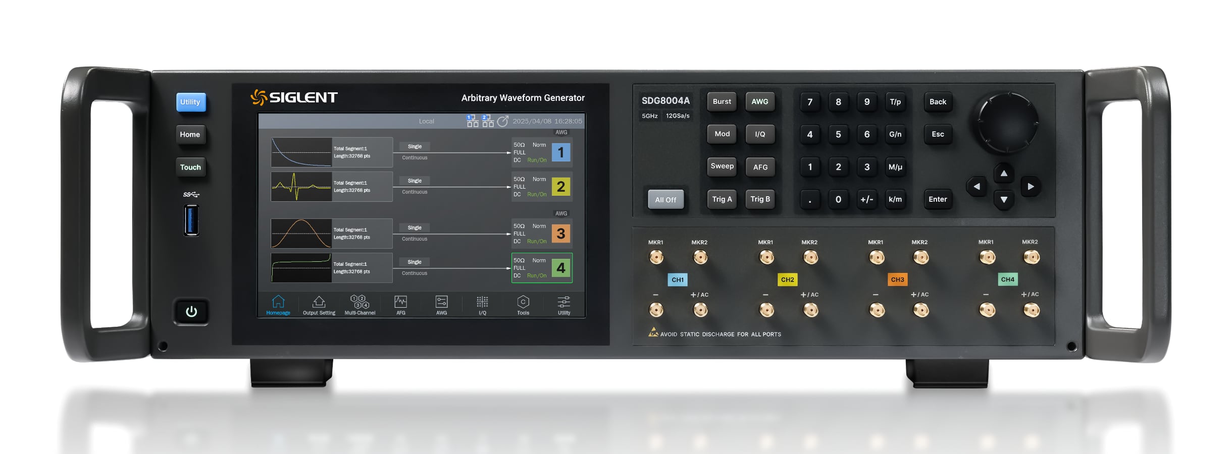 SIGLENT SDG8000A UI 3