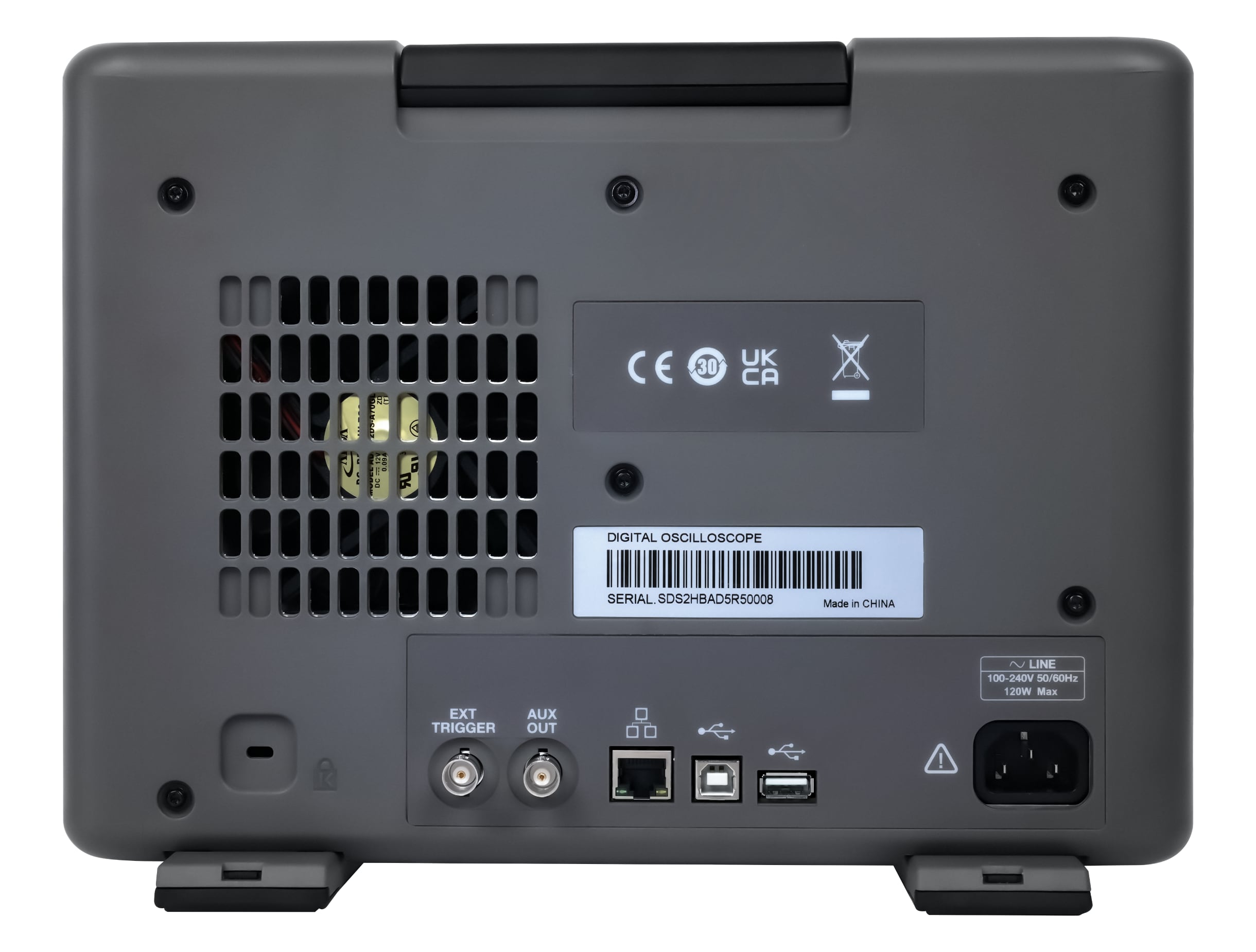 SIGLENT SDS1204X HD Oscilloscopio