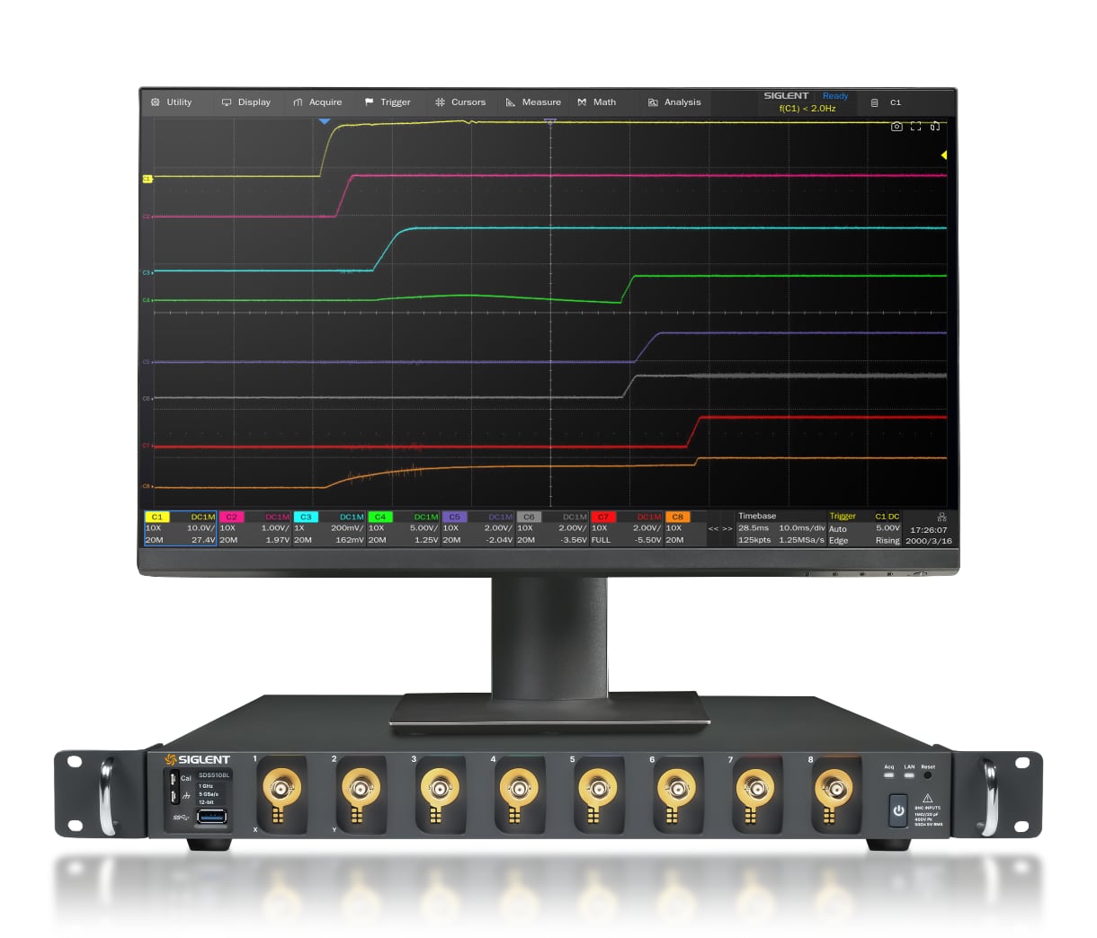SIGLENT SDS5000X HD / L - Monitor Overview