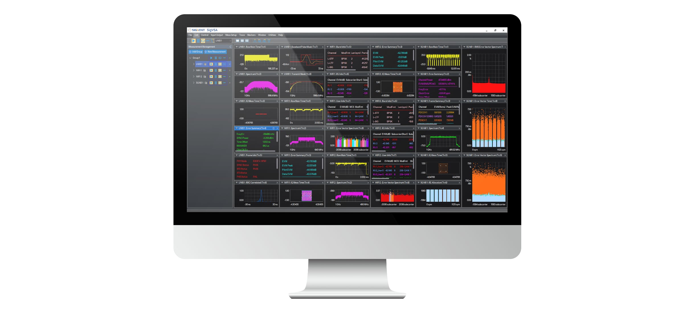 SIGLENT SigVSA OFDM Analysis