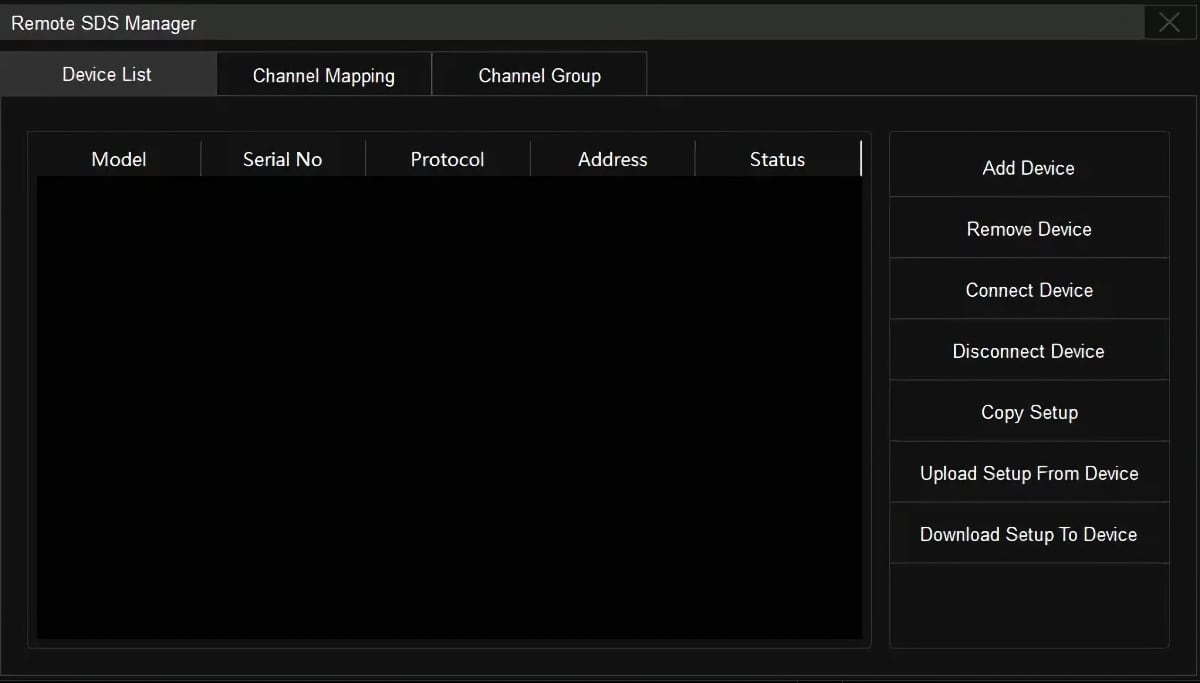 Remote Management and Setup Synchronization Function