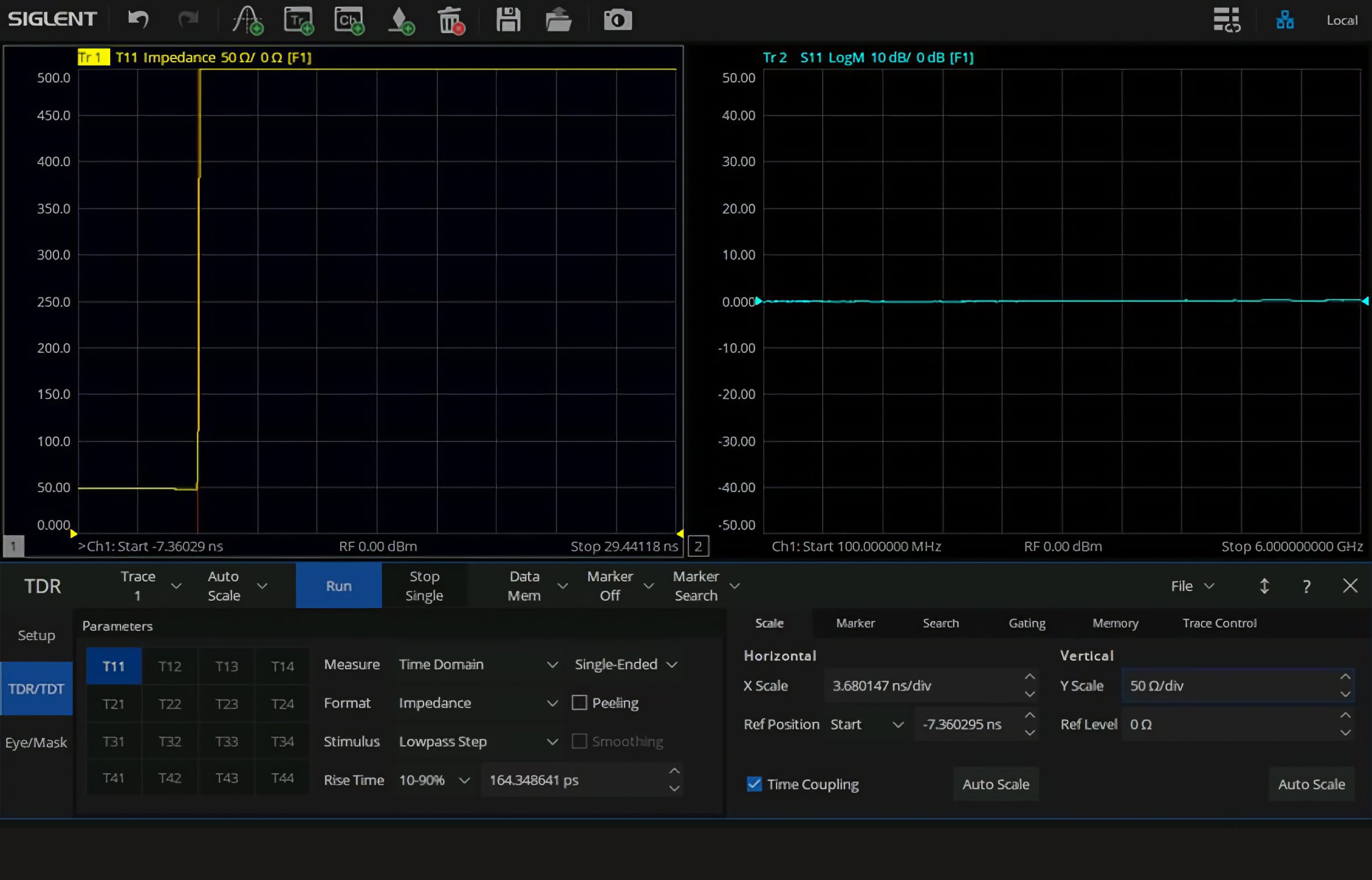 Enhanced Time-Domain analysis(TDR)