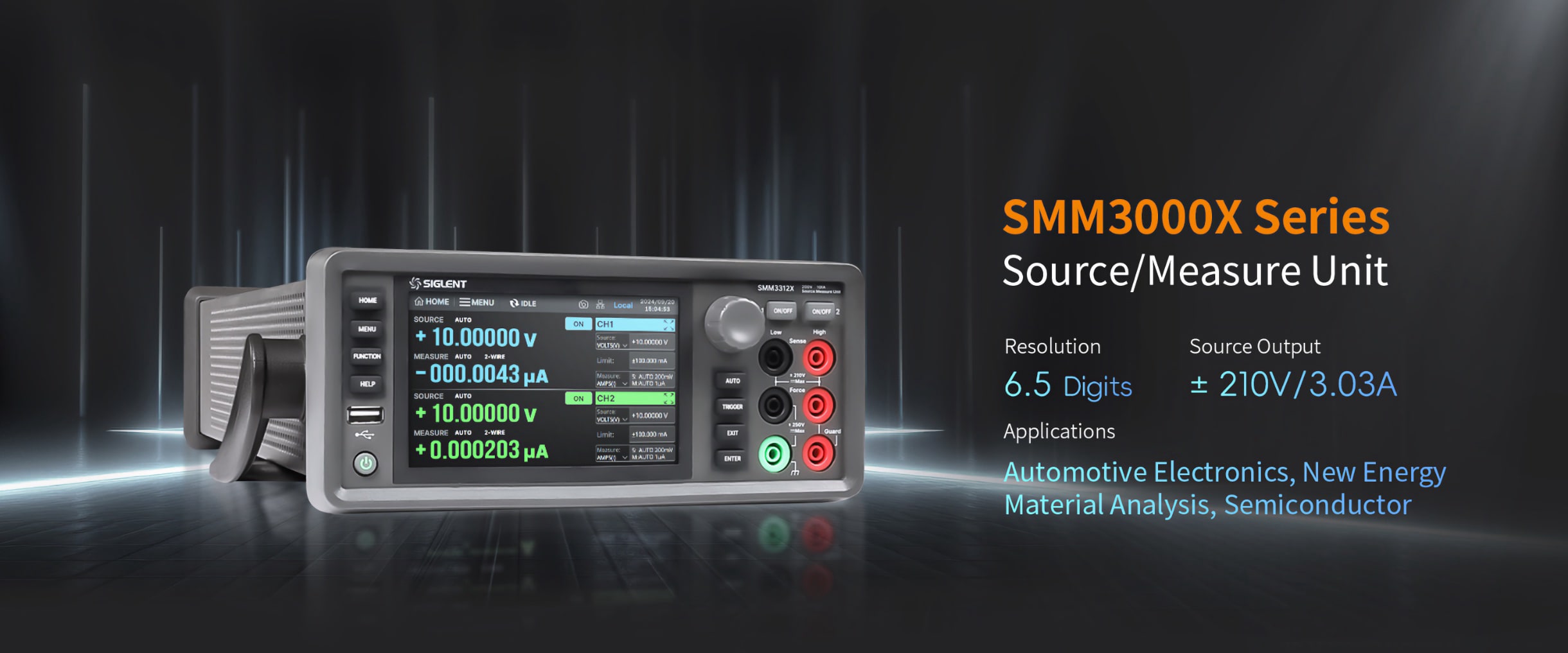 SIGLENT SMM3000X Series Source Measure Unit