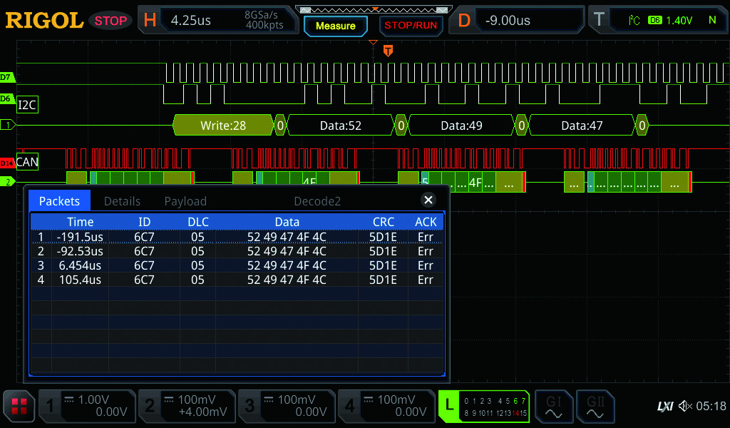 Oscilloscopio Rigol DS1202Z-E 200MHz. 2 Canali Analogici | Rigol Italia